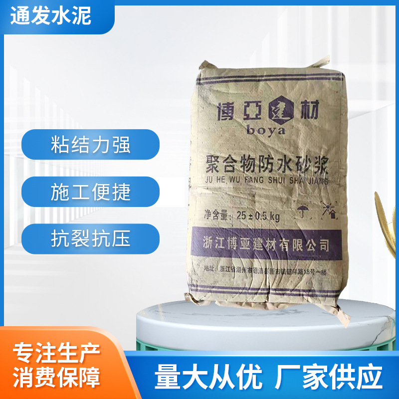 防水砂浆 厨房卫生间聚合物水泥防水砂浆 浙江聚合物防水砂浆