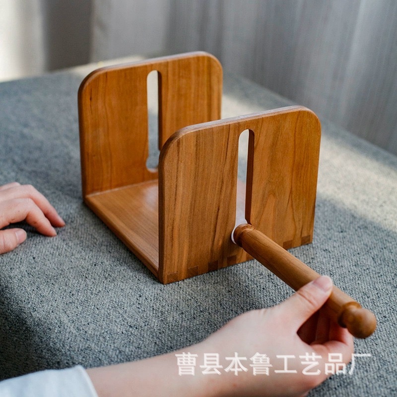 Sala de estar, casa de familia, hotel, restaurante, caja de dibujo, soporte para toallas de papel elevador de madera maciza, soporte para servilletas de estilo nórdico, soporte para papel