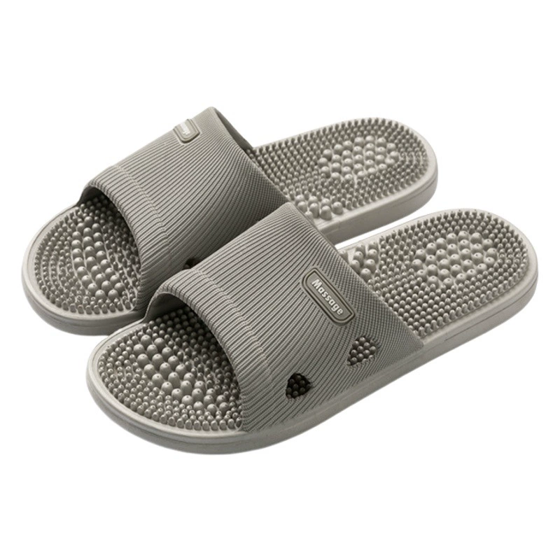 Тапочки нового стиля, женские летние домашние Тапочки для ванной, Нескользящие с мягким дном, мужские крытые массажные тапочки для пары в отеле