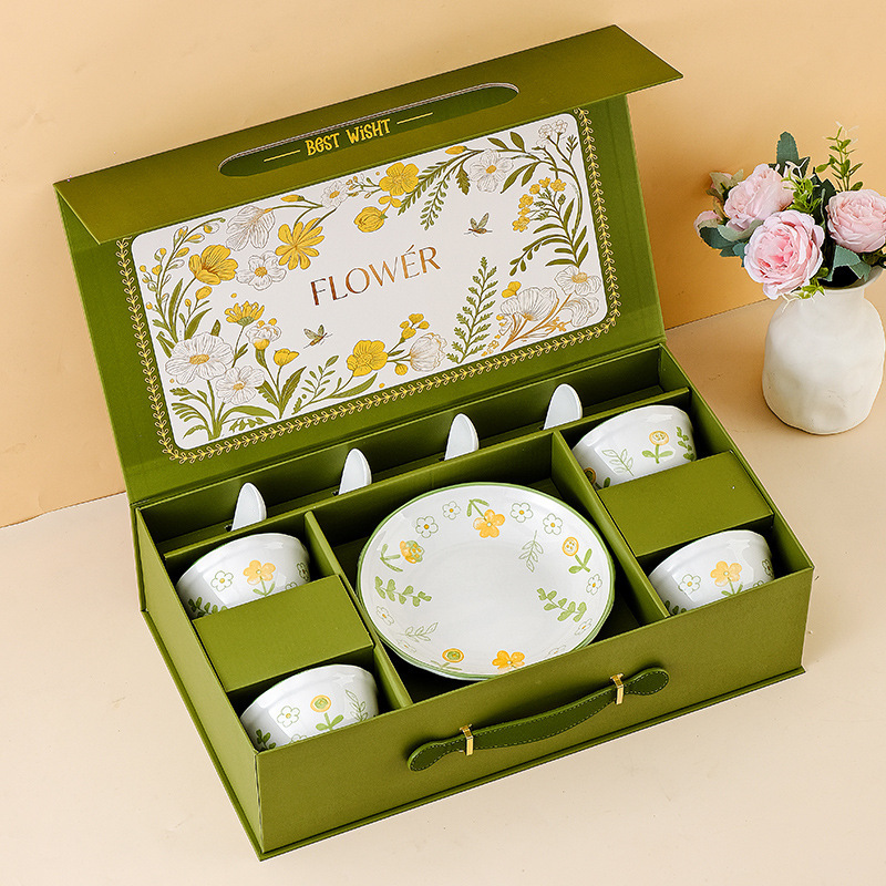 Opening Event Small Gifts, Tableware Gift Box Set, Wedding Souvenirs, Practical Flower Bowl and Plate Set, Customer Appreciation Gift Opening Event Small Gifts, Tableware Gift Box Set, Wedding Souvenirs, Practical Flower Bowl and Plate Set, Customer Appreciation Gift