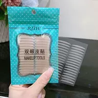RUW пластырь для двойного века, супер липкий, матовый, смешанный, отечный, внутренний, двойной, одинарный, бесследный, натуральный, невидимый, липкий, лучше подлинный