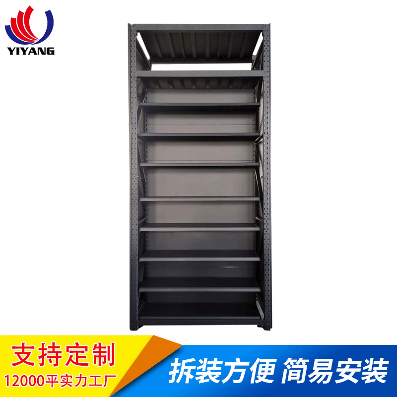 仓储超市货架置物架金属多层仓储仓库储物架角钢超市多功能展示架