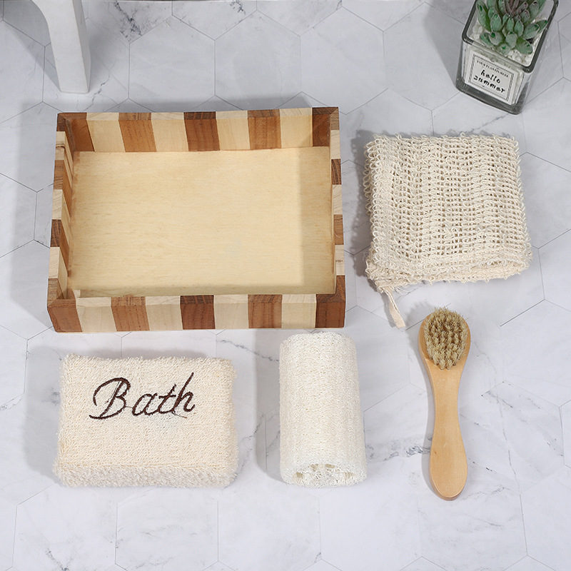 Suministro directo de fábrica en forma de corazón barril caja de regalo de baño suministros de baño regalos de negocios de vacaciones regalo traje de baño