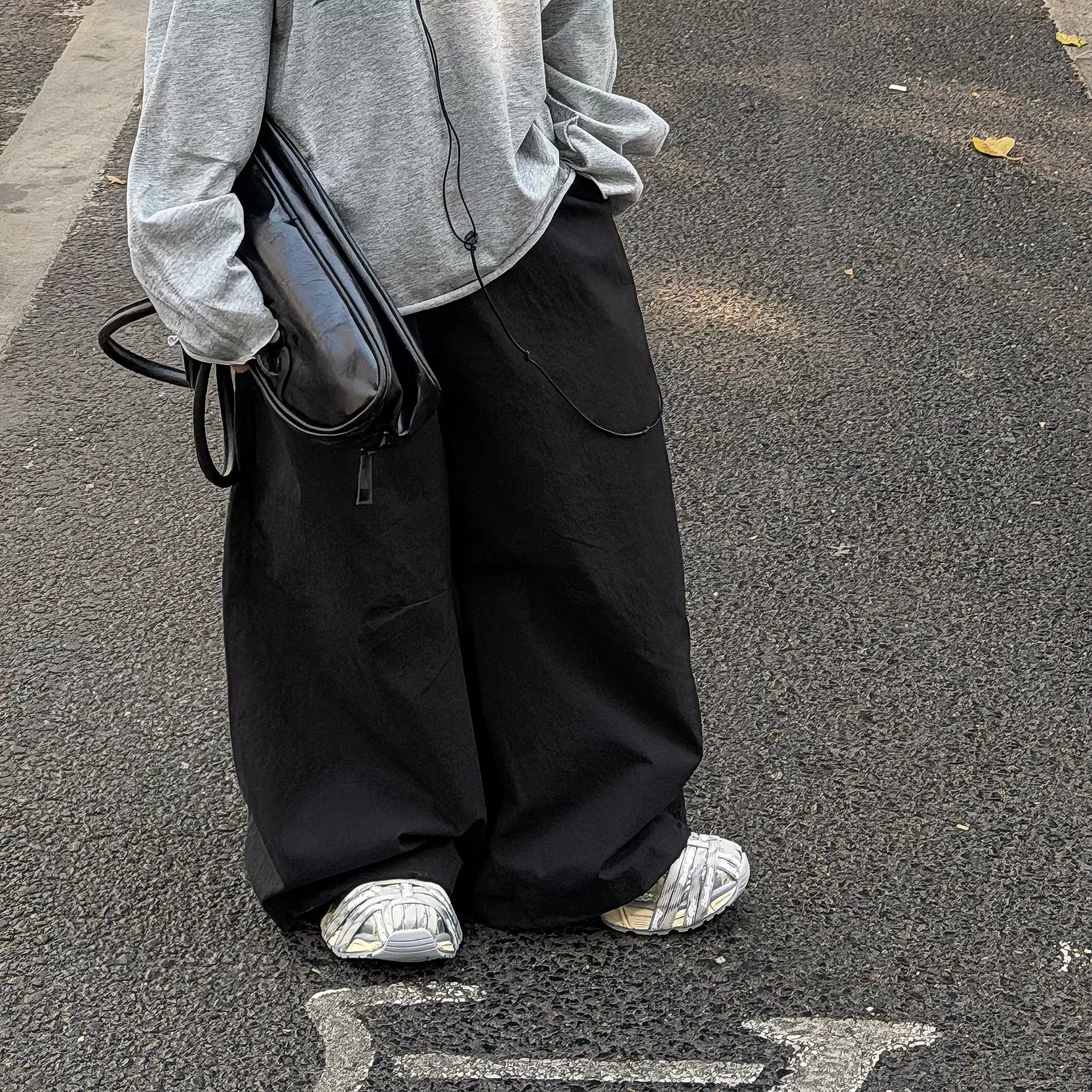 泰如2026春季新款儿童韩版透气设计感伞兵裤男童宽松舒适休闲长裤