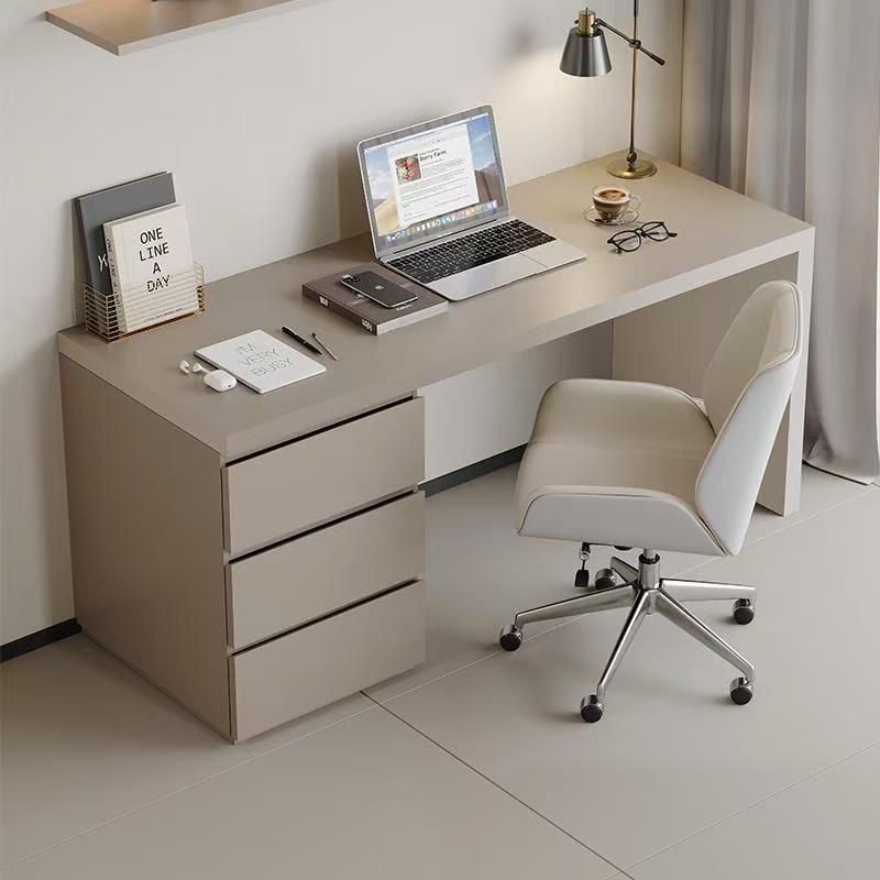 Desk, home children's study desk, bedroom dressing table, combined cabinet, new style, light luxury, modern office computer desk