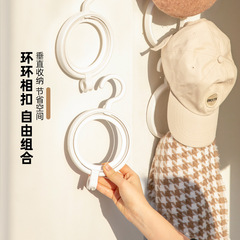 帽子掛け収納ラックハンガーフック収納神器ドアバック家庭用壁掛けラック帽子掛けドアバックラック