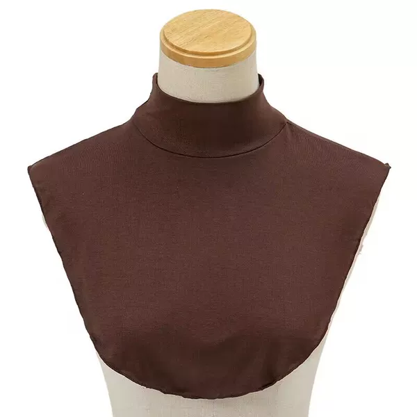 New Monochrome Fake Collar Women's High Collar Fake Collar Model Cotton in stock