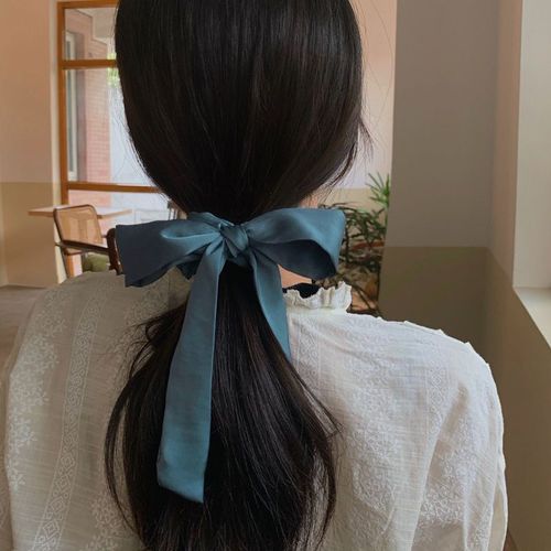 Japanese Internet celebrity large hairband to tie hair super fairy forest bow hair accessories headdress hairpin hairpin hair rope hair ring
