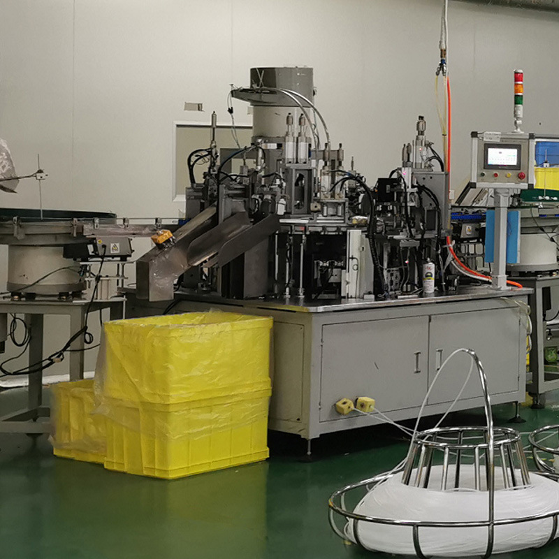 洗手液泵乳液泵塑料泵外置弹簧开关泵头全自动自动化生产线组装机