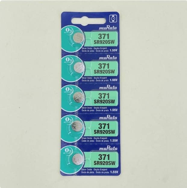 卡装村田muRataSR920SW手表电子371A/370S/921/LR920/AG6纽扣电池