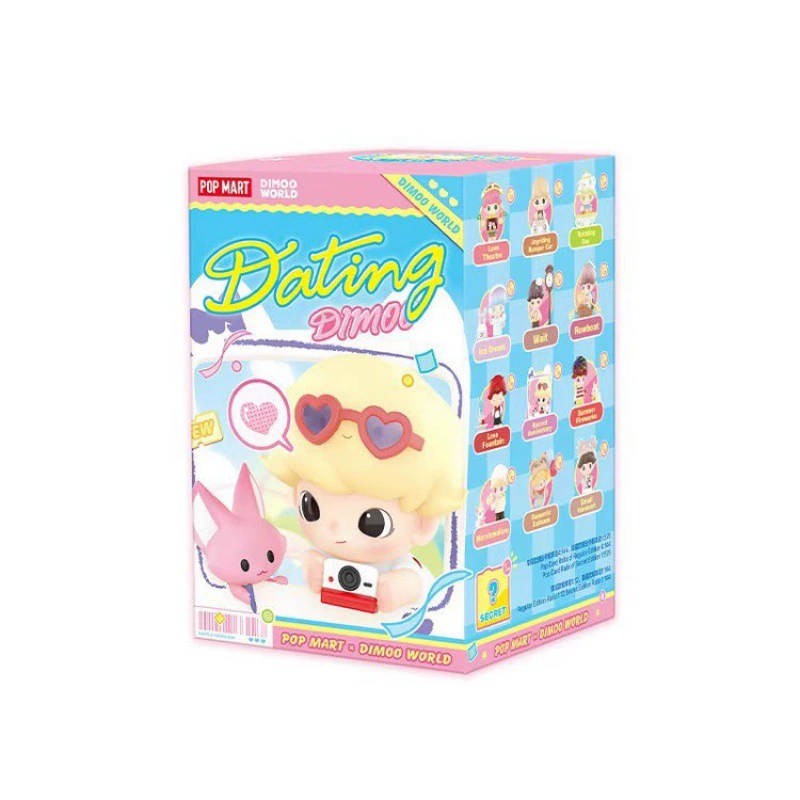 Pop Mart DIMOO серия «День свиданий» фигурка в слепой коробке, модные игрушки и подарки, украшение, версия для родины, высокое качество