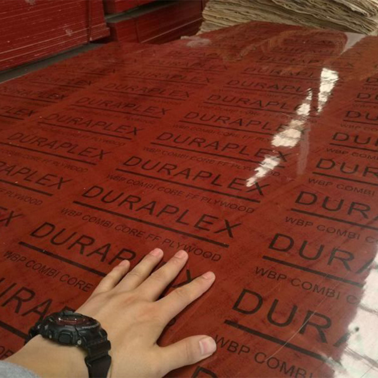 竹胶板15毫米桥梁工地现浇混凝土膜板厚薄均匀版面双面覆膜好脱模