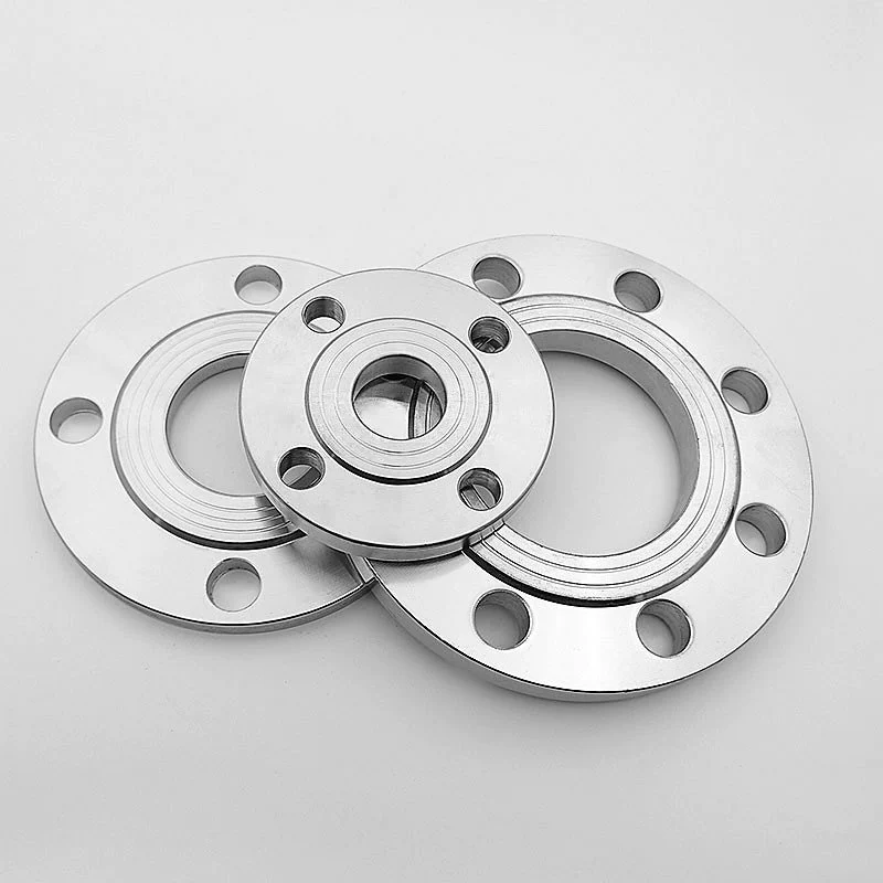 201 нержавеющая сталь плоская сварная фланцевая пластина PN10 PN16 PN6 сварной фланец белая сталь DN25 50 80