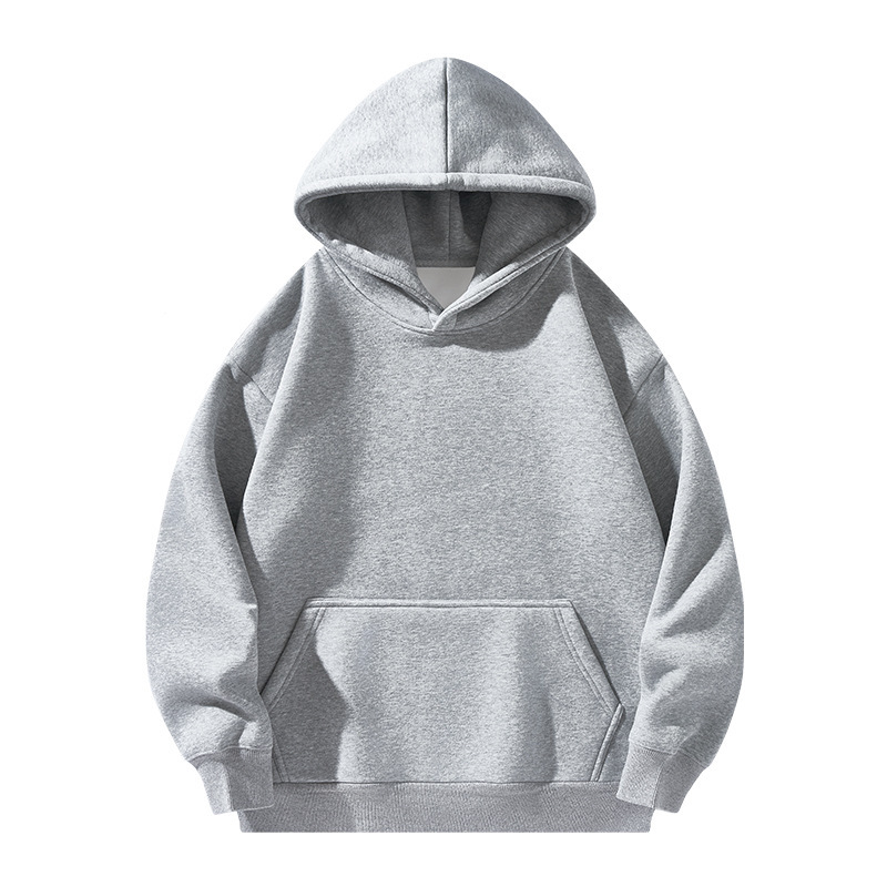 Brand Alternative American-Style Custom Heavyweight Solid Color Sweatshirt for Men and Women, Autumn and Winter Simple Niche Fleece-Lined Thickened Hooded Jacket Brand Alternative American-Style Custom Heavyweight Solid Color Sweatshirt for Men and Women, Autumn and Winter Simple Niche Fleece-Lined Thickened Hooded Jacket