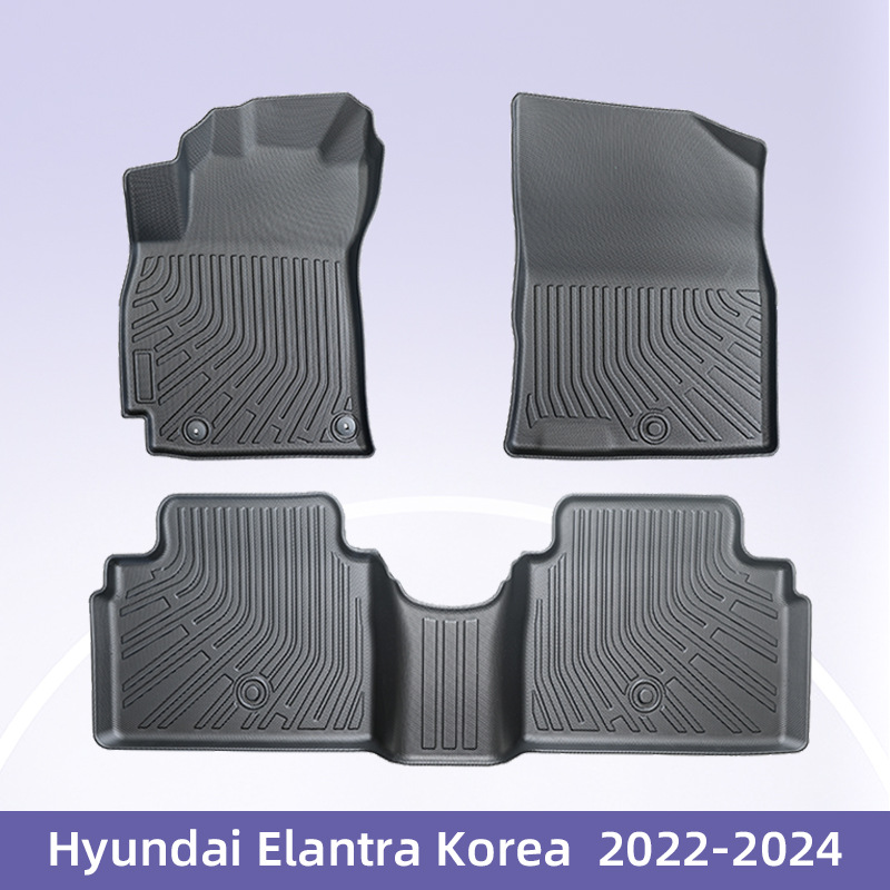 Aplicable a Hyundai Elantra Corea combustible 22 - 24 3D todo el tiempo material TPE almohadilla de automóvil