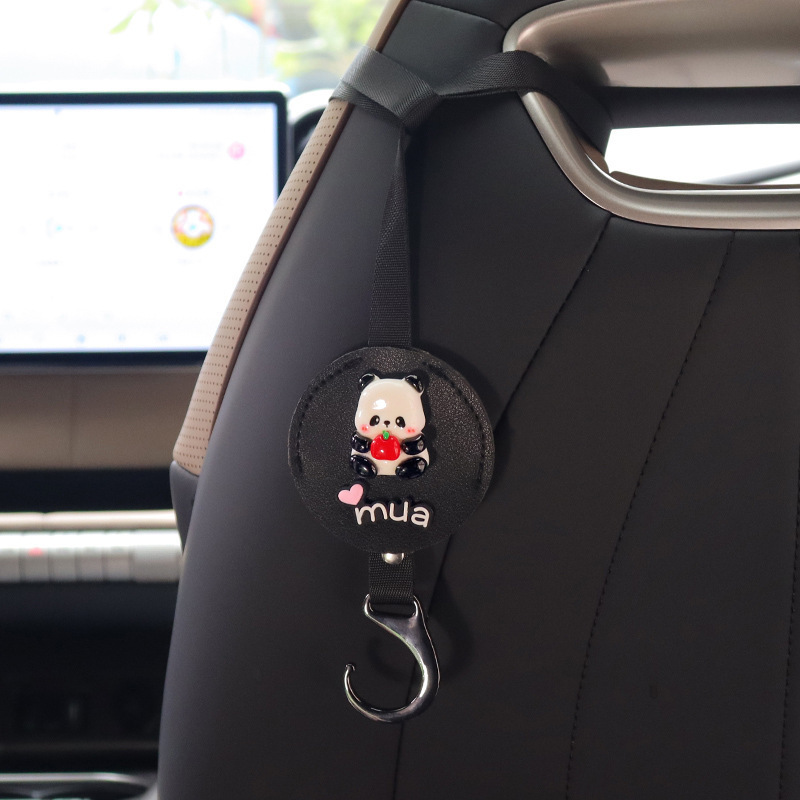 Gancho de automóvil, asiento trasero, gancho invisible, asiento deportivo BYD, delfin, gaviota, asiento trasero, suministros de almacenamiento