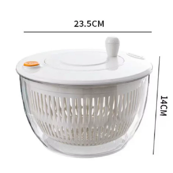 Pearl White Draining and Chopping 2-in-1 [5L Large Capacity]