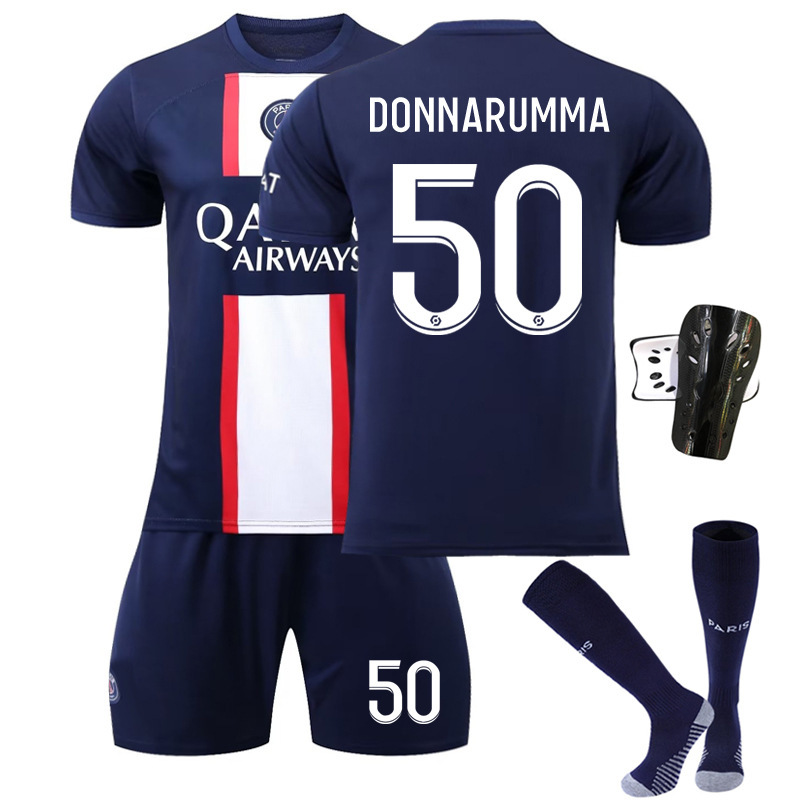 Venta al por mayor 2223 París casa Corte N ° 30 Jersey N ° 7 mbapei N ° 10 Neymar fútbol uniforme traje masculino fabricante