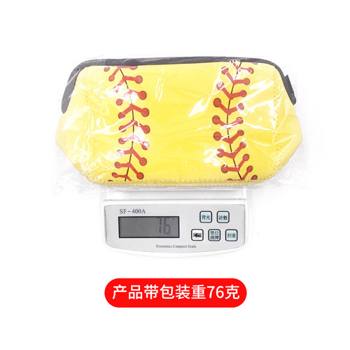 Softball storage bag, diving material, baseball and tennis portable storage bag, zipper waterproof bag, outdoor ball storage bag