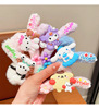 Sanrio, plush crab pin, children's cartoon hairgrip, demi-season shark, hair accessory, new collection