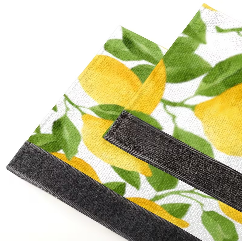Cross-Border Wholesale Pumpkin and Mushroom Print Handle Covers for Home Appliances, Refrigerator, and Microwave Oven Handles Are Available for Wholesale