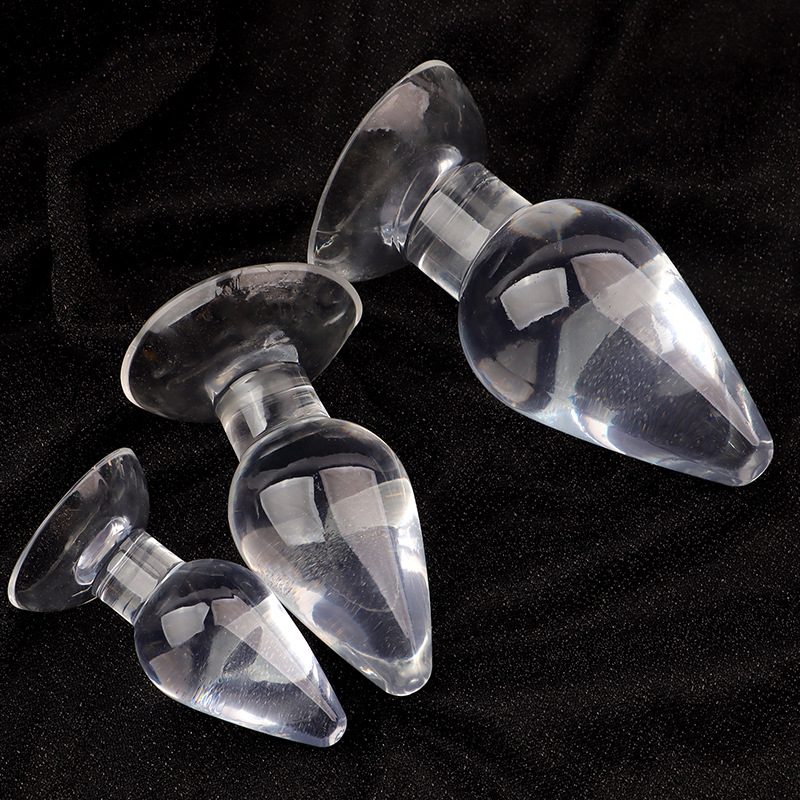 Giant Soft Anal Plug Set with Suction Cup, TPE Prostate Stimulator, 3 Sizes — detail image 7