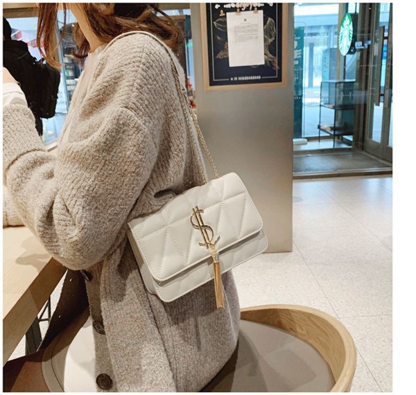 Sac à chaîne pour femmes, petit sac carré à la mode, sac à bandoulière polyvalent Ins, nouvelle collection 2023, offre spéciale_voghion.com