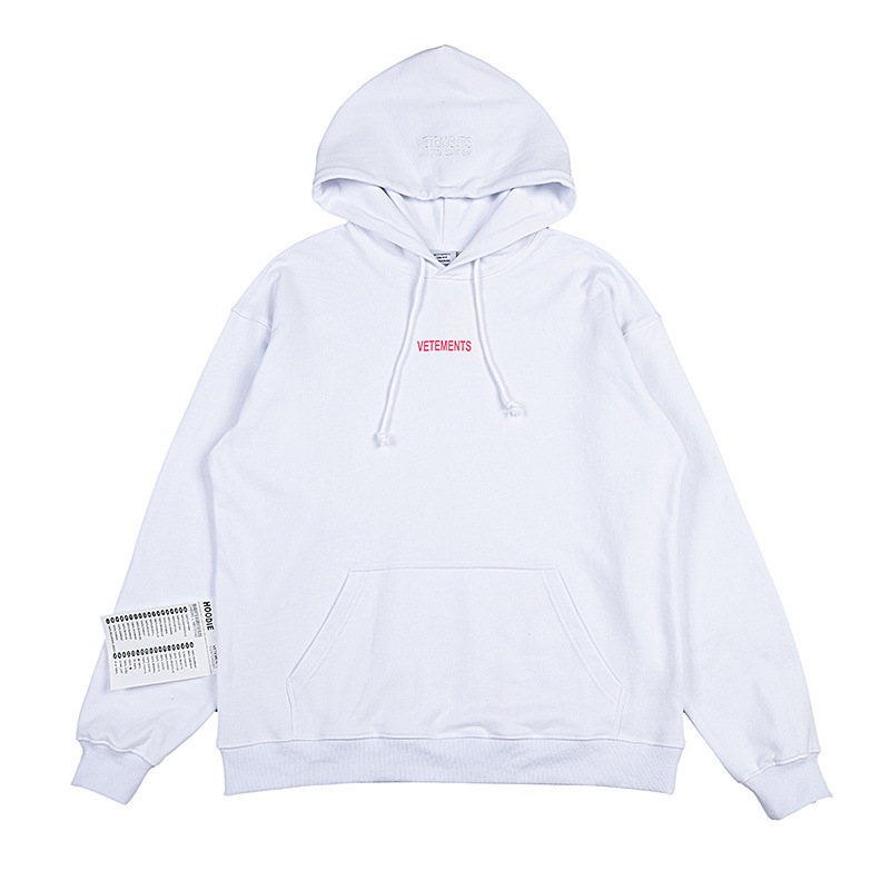 Women's Clothing lucky letter printed washed and distressed long sleeved hooded sweatshirt _voghion.com