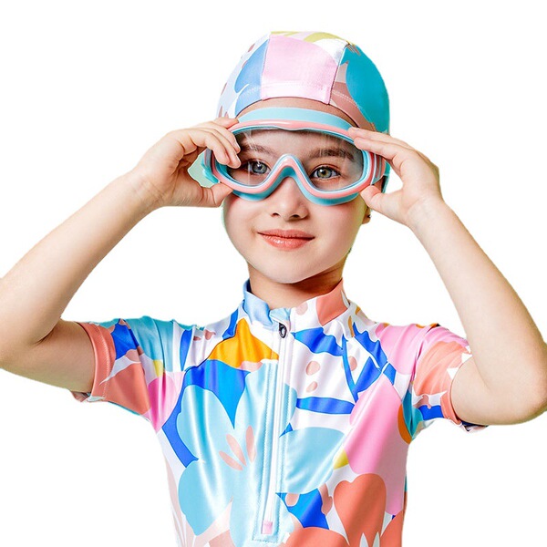 Waterproof professional swimming cap for men and women anti-fog for…