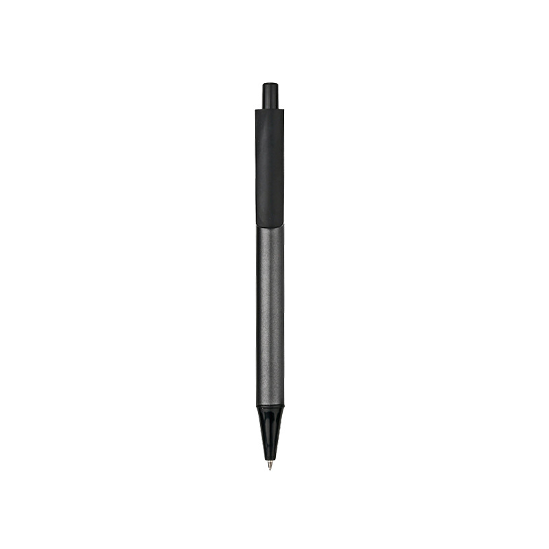 Prensa de negocios pluma de metal varilla de aluminio personalizada publicidad pluma gel pluma láser impresión láser código QR LOGO