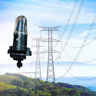 State Grid Optical Sensing Sound Bird Repeller Solar Optical Sensing Sound and Light Warning Light