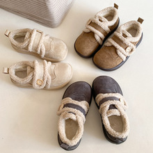 2025新款韩版简约百搭厚底加绒加厚雪地靴女款冬季保暖时尚棉鞋女