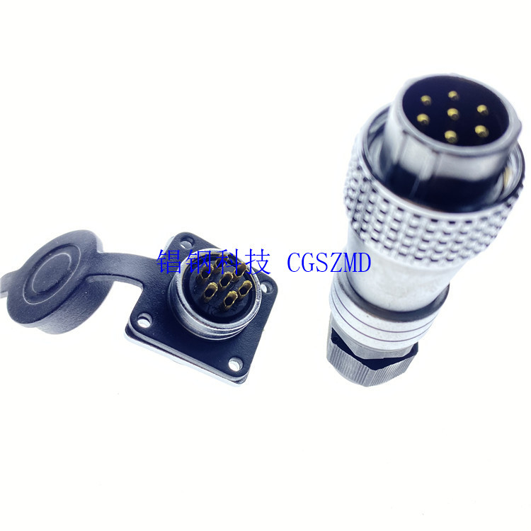 Բ������ WF20/24-7TI/Zseries Plug with plastic clamping-nut