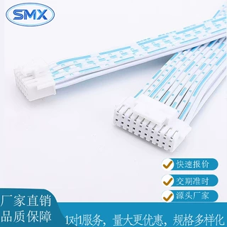 源头厂家PHB2.0连接线2.0mm双排带扣端子线AWG线长颜色均可定制