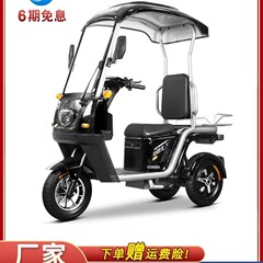 新型ライダー向け配達用電動三輪車、揺れる車、屋根付き、新国家規格バッテリー搭載、貨物運搬王
