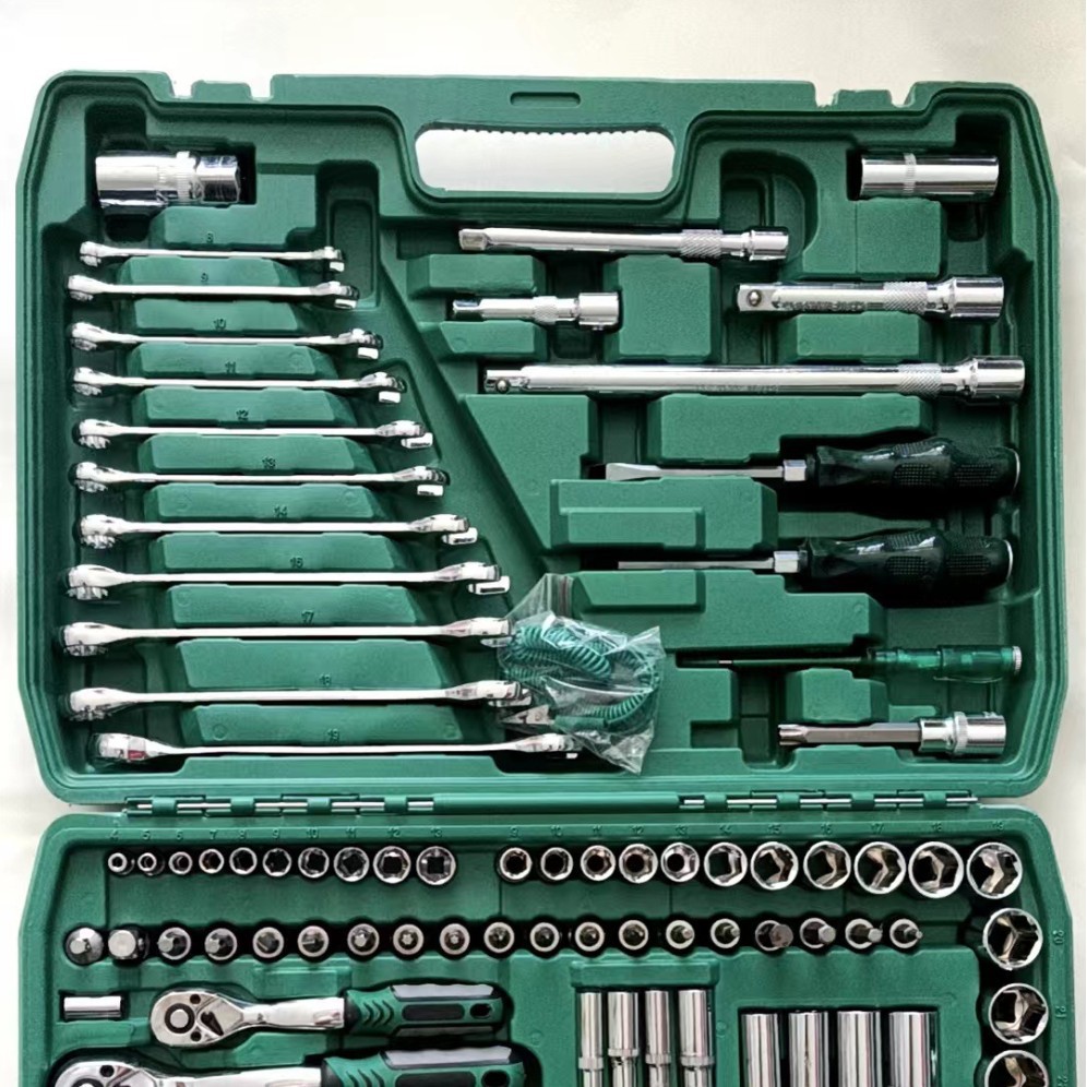 72-치아 53 조각 자동 수리 도구 세트 자동 수리 소켓 렌치 조합 전체 수리 빠른 렌치 세트