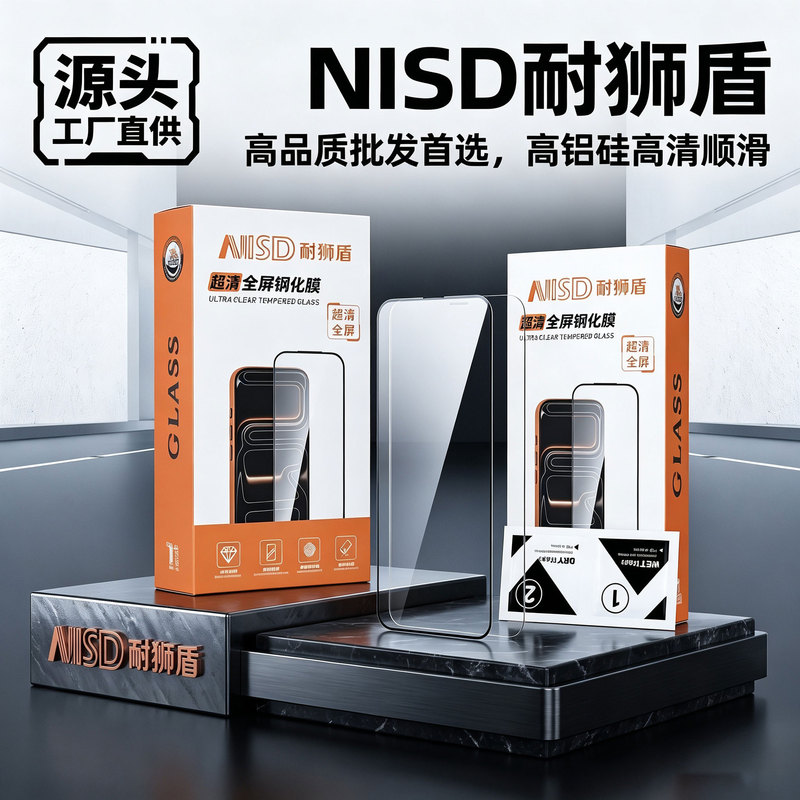 High-definition Apple tempered film suitable for 17/17promax mobile phones, anti-fingerprint iPhone16pro screen protector