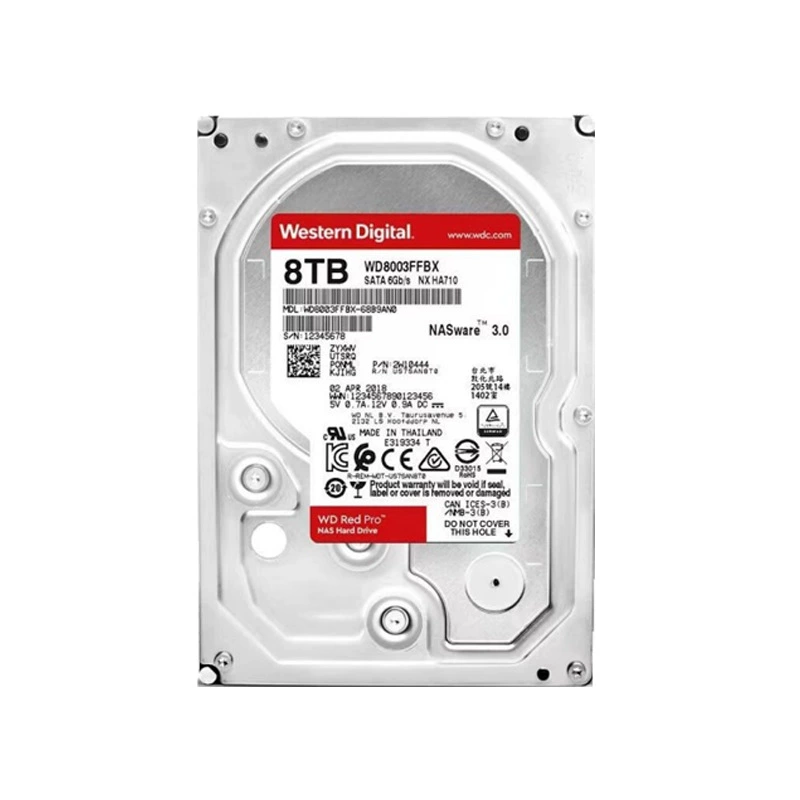 Применимо к Western data red disk PRO 8TB сетевое хранилище NAS механический жесткий диск SATA интерфейс WD8003ffbx