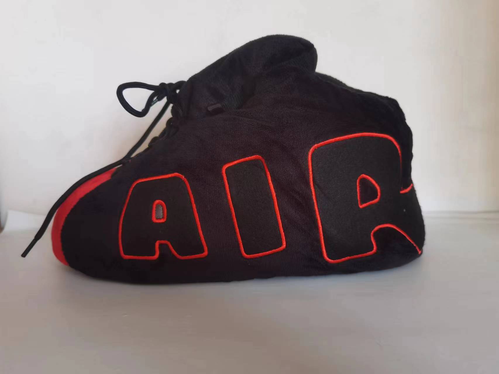 Tiktok mismo estilo parodia zapatos de grasa Coco pareja Zapatillas de algodón volver al futuro casa piso Kang hebilla 1 zapatos de algodón