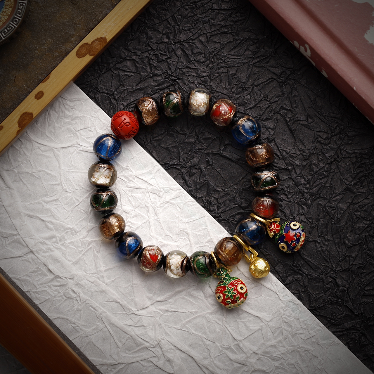 10mm Cinnabar-6 단어 잠언