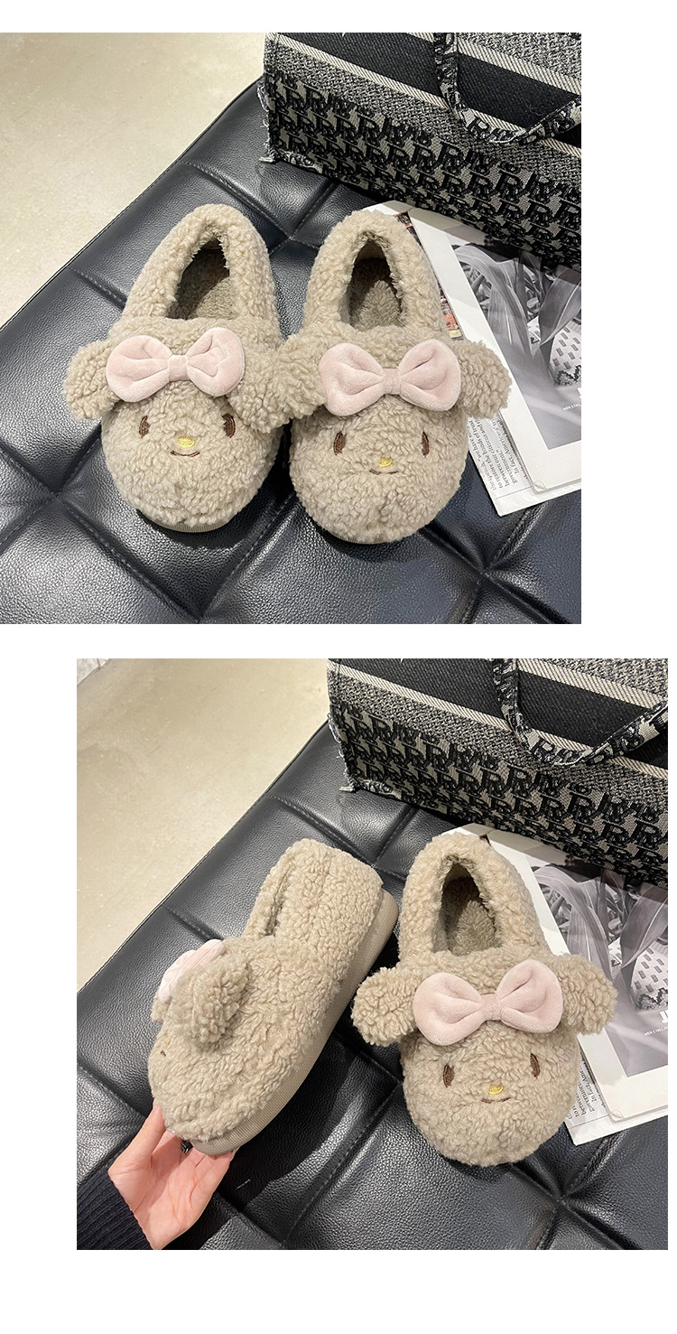 Pantofole da casa in memory foam imbottite estive per interni ed esterni in peluche in pile da donna_voghion.com