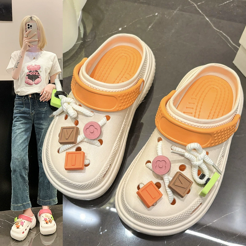 Мэри Джейн пещерная обувь женская летняя 2025 новая садовая обувь для наружной одежды