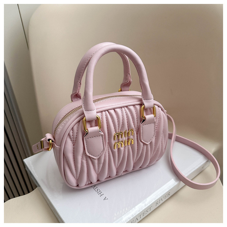 Bolso cuadrado pequeño para niños de moda de mano Bolso bandolera casual simple ins coreano femenino Bolso bandolera de moda de verano 2024