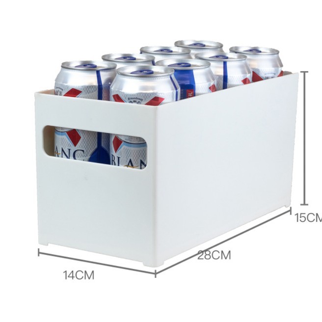 Gabinete de cocina de estilo japonés cajón de almacenamiento caja de organización de plástico máscara cosmética de escritorio caja de almacenamiento de ángulo recto