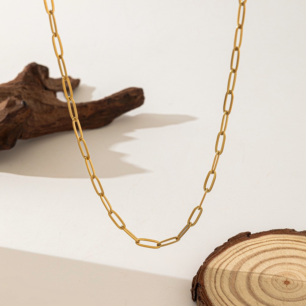 Pulsera de Acero de Titanio de Dongguan, Estilo Europeo y Americano, Diseño de Doble Cadena con Cuchillas, Exagerada, Hip-Hop, para Otoño e Invierno, No se Destiñe, para Mujer