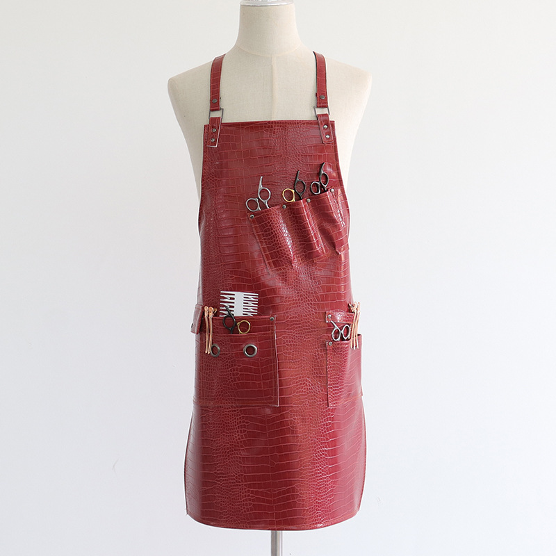 Piel de cocodrilo rojo P1