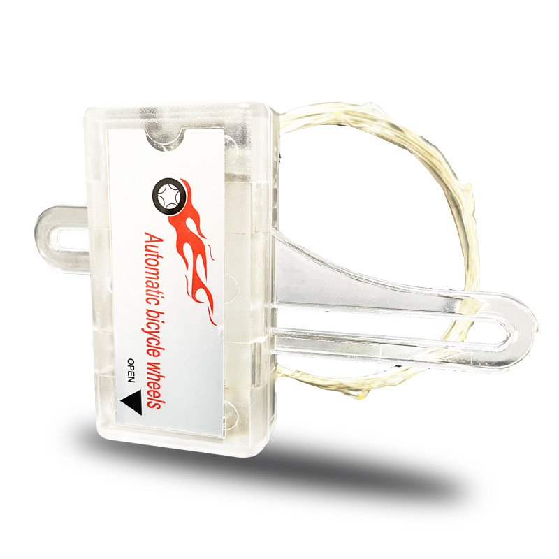 Fábrica directa transfronteriza e-commerce nueva bicicleta habló luz ruedas calientes noche montar sola luz noche luz rueda luz