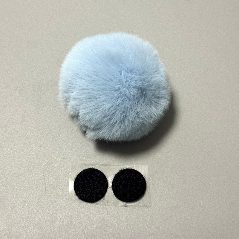 Helmet Decoration Cute: Universal Auto Parts and Accessories - round-tail-blue-1-piece
