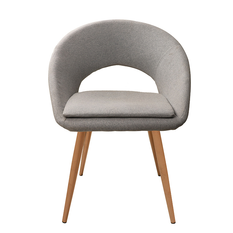 Silla de comedor nórdica simple, taburetes de respaldo modernos, sillas de lujo ligeras, sillas de comedor, sillas de hotel