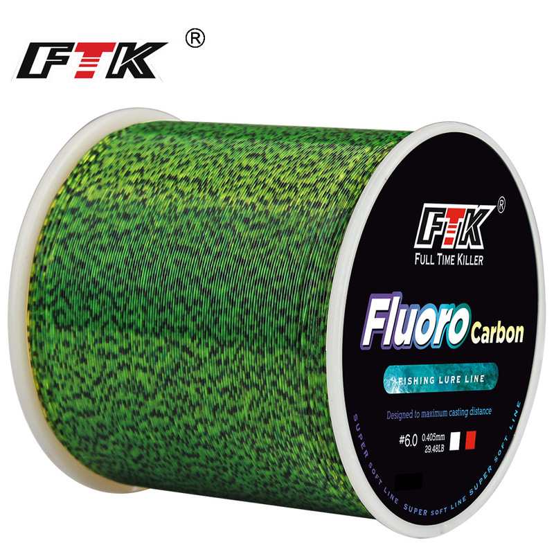 Ftk Three-Color Invisible Spot Line 300.5m Camouflage Nylon Line Color-Changing Fishing Line Wear-Resistant Main Line Wholesale Ftk Three-Color Invisible Spot Line 300.5m Camouflage Nylon Line Color-Changing Fishing Line Wear-Resistant Main Line Wholesale